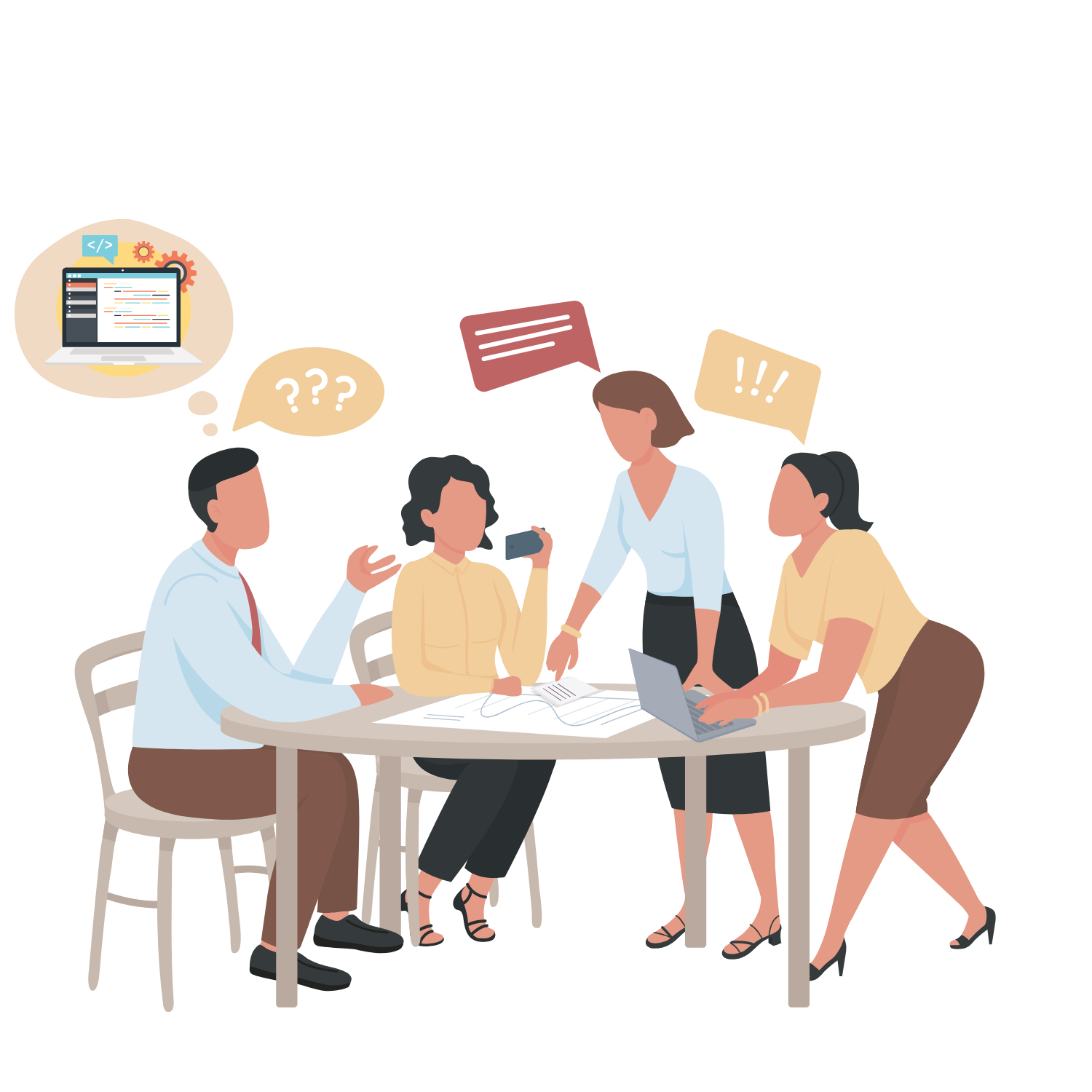 travail ensemble