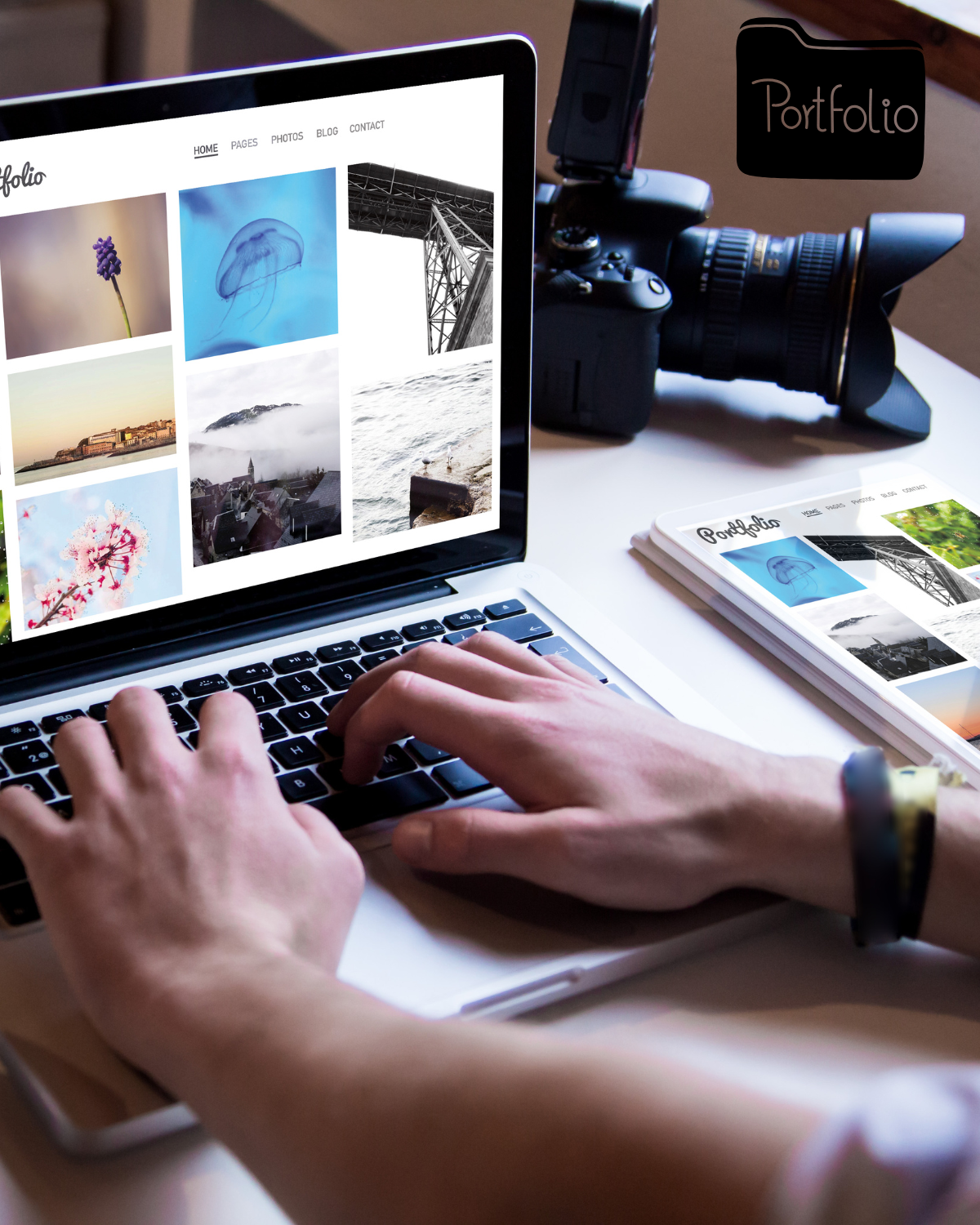 Création de site portfolio Création de site portfolio